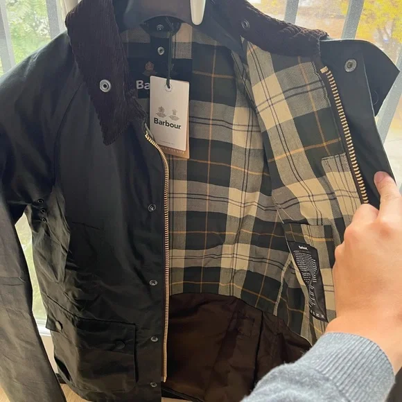 Barbour ビデイルSL 36 Barbour Bedale SL (slim UK version) 36 Sage